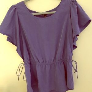 Express short sleeve shirt.